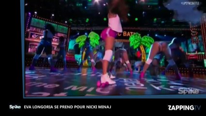 Eva Longoria en mode Nicki Minaj sur "Anaconda", sa danse ultra hot ! (Vidéo)