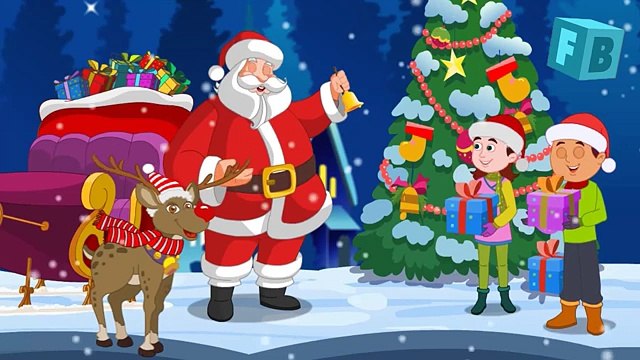 Jingle Bells Song - Christmas Carol - Children Nursery Rhymes