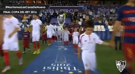 El Sevilla se prepara para la final de Copa del Rey