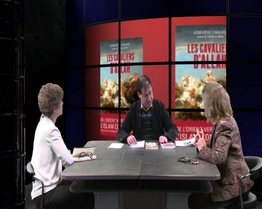 Geneviève Chauvel et Nadia Agsous invitées de l'écrivain Youcef Zirem dans son émission Graffiti à BRTV