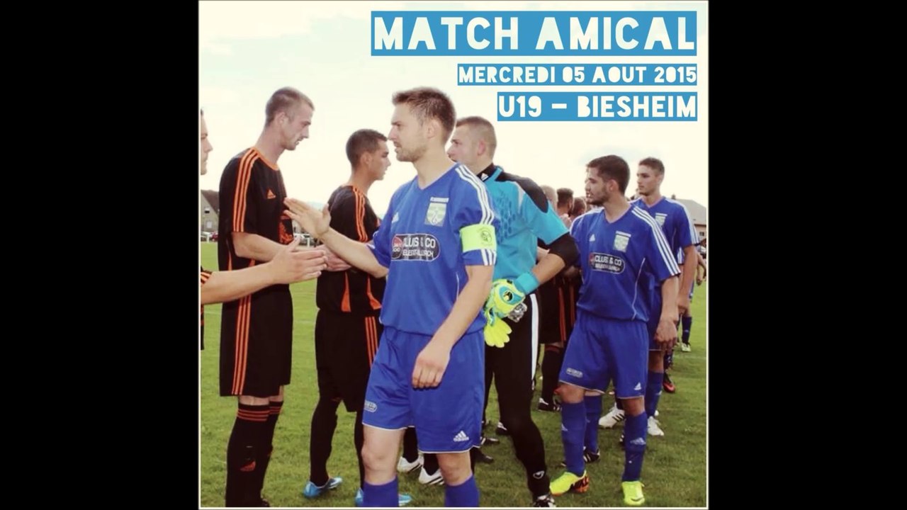 2015.08.05 (A-01) ASC Biesheim U18 - FC Niederhergheim 8à2 (86' - 7-2)