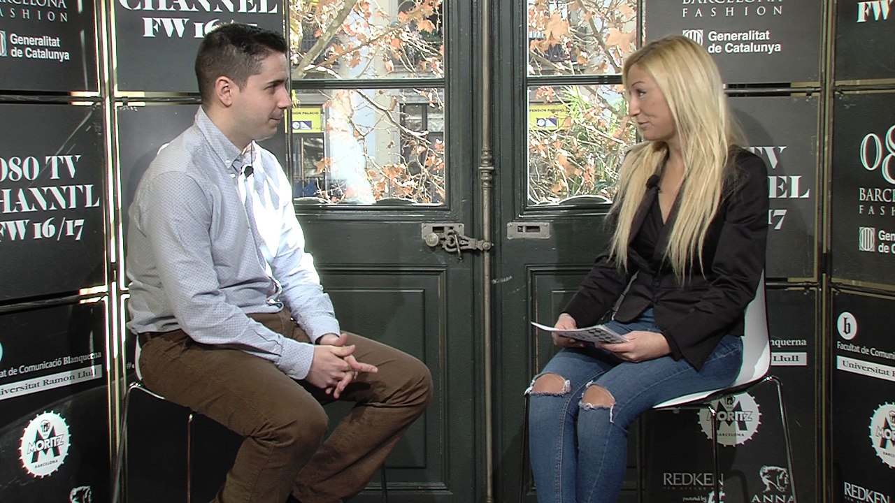 Alejandro Navas entrevista plató 080 TV Channel Febrer 2016