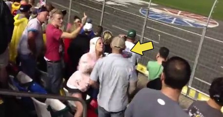 What Happens If You Throw Beer Onto A Racetrack?