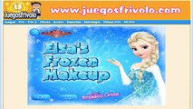 Juegos de maquillar Elsa Frozen
