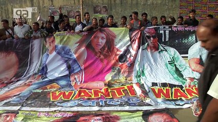 প্রতিবাদ জানাতে রাজপথে নামলেন শাকিব খান