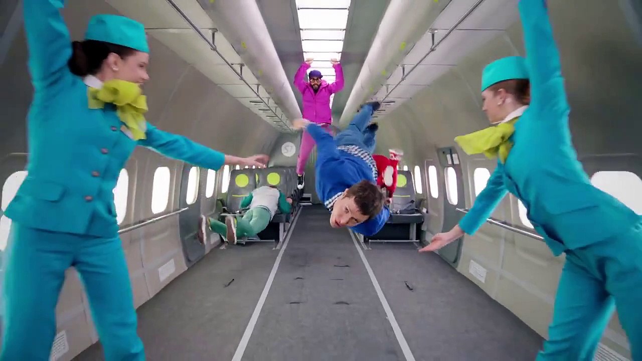 Le premier clip en apesanteur