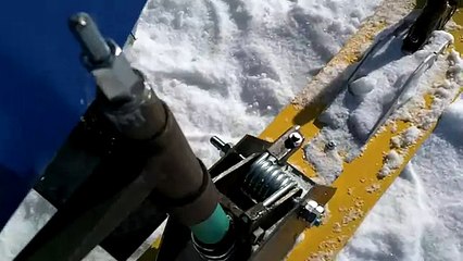 самодельный снегоход - подвеска управляемых лыж