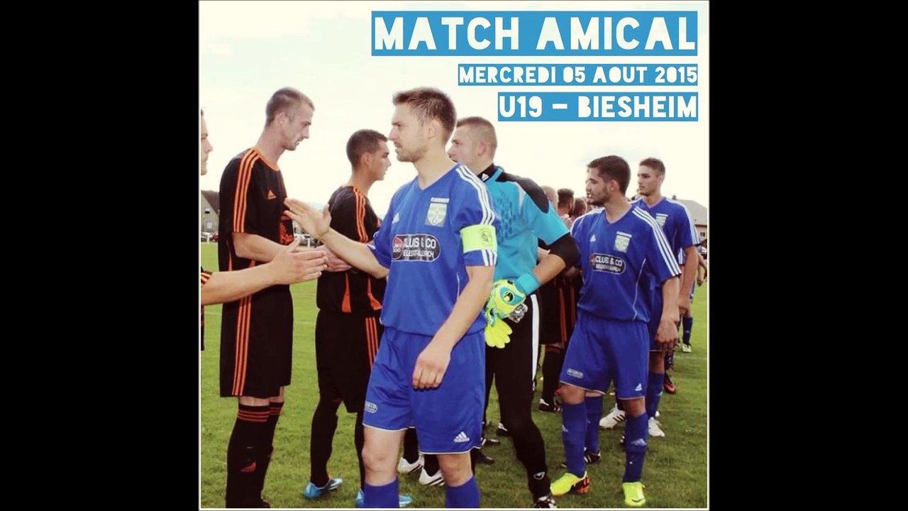 2015.08.05 (A-01) ASC Biesheim U18 - FC Niederhergheim 8à2 (38' - 1-1)