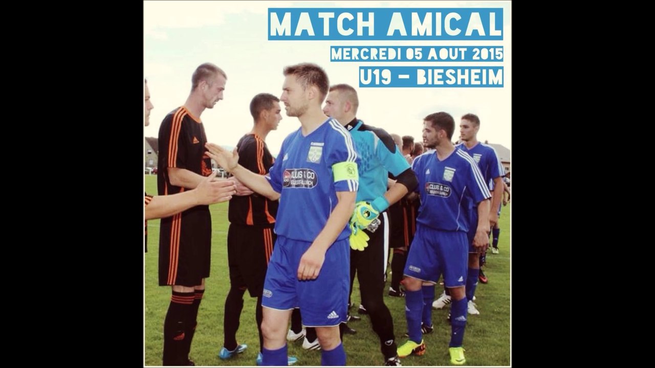 2015.08.05 (A-01) ASC Biesheim U18 - FC Niederhergheim 8à2 (28' - 1-1)