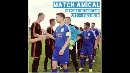 2015.08.05 (A-01) ASC Biesheim U18 - FC Niederhergheim 8à2 (26' - 1-1)