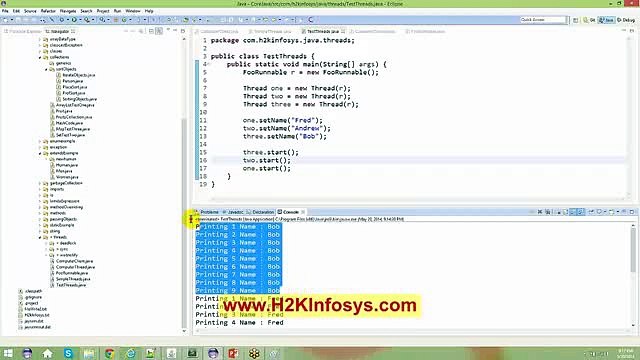 Multithreading in java tutorial2_clip6