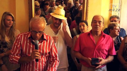 Michel Cordes et Jean-François Malet à l'honneur à Mèze