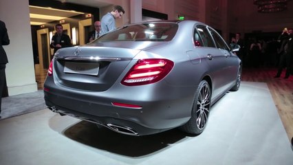 2017 Mercedes-Benz E-Class - 2016 Detroit Auto Show