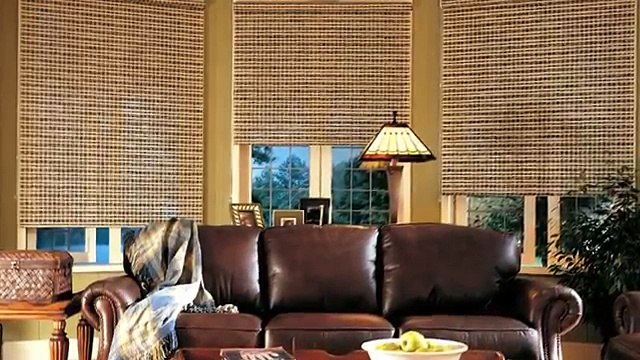 Бамбуковые шторы (роллеты) в интерьере