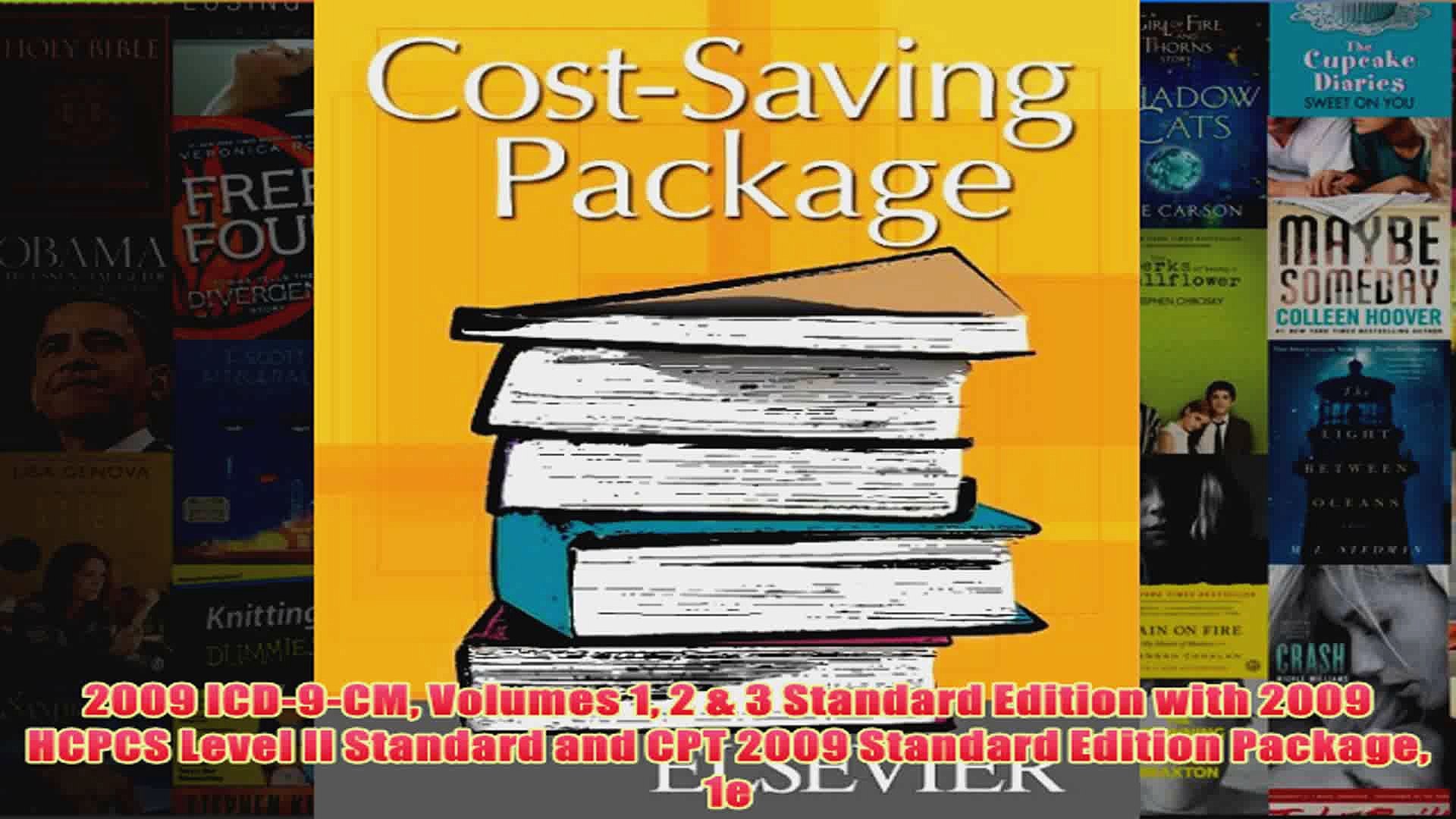 Icd 9 cm 2009 standard edition