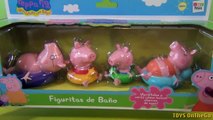 Juguetes de Baño de Peppa Pig Familia con Flotador - Juguetes de Peppa Pig