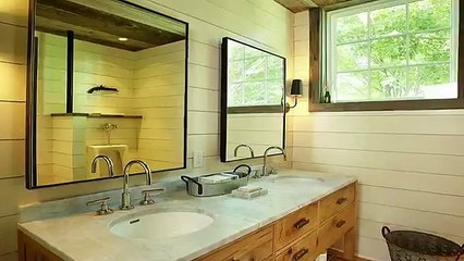 Ванная комната в стиле кантри