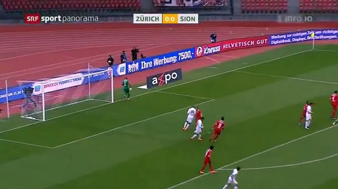 FC Zürich 0-1 FC Sion Swiss Super l