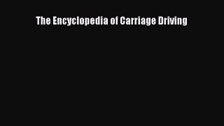 PDF The Encyclopedia of Carriage Driving Free Books