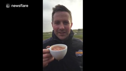 Storm in a teacup as caused by storm henry