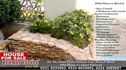 DHA Lahore House For Sale