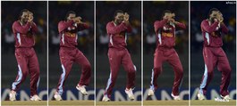 Chris Gayle dancing while catching a ball | Lahore Qalandars vs Karachi Kings