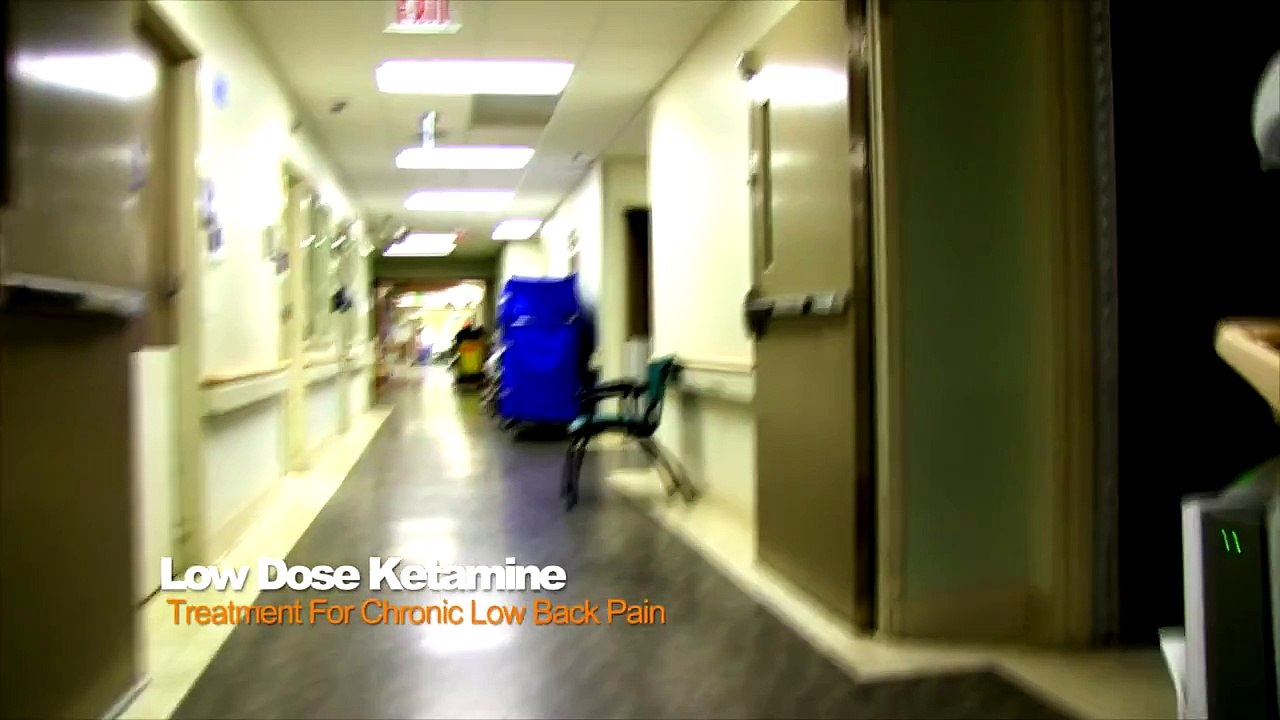 Low Dose Ketamine Treatment for Chronic Low Back Pain