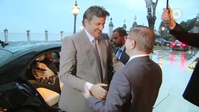 Başbakan Davutoğlu, Katar Emiri Al Sani ile Görüştü