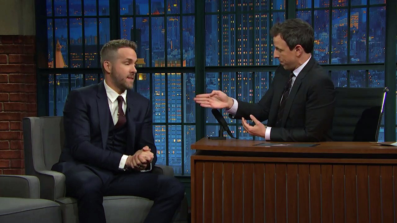 Ryan Reynolds Played "Let's Get It On" While Blake Lively Was in Labor - Late Night with Seth Meyers