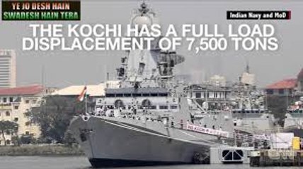 CNN Covers India's Latest Deadly Destroyer Warship INS Kochi