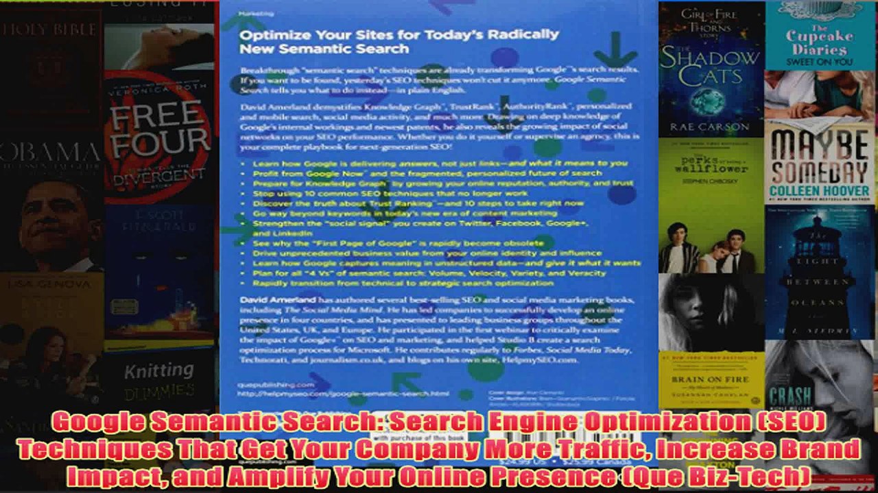 Download PDF  Google Semantic Search Search Engine Optimization SEO Techniques That Get Your Company FULL FREE