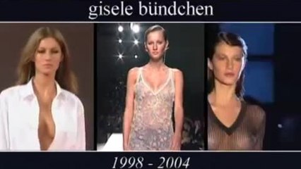 Gisele Bunchen History 1998 2004 by Fashion Channel