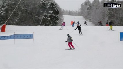 Le 18:18 - Stations de ski : les chutes de neige sauvent la saison hivernale