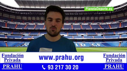 Xavi emula el penalti de Sergio Ramos