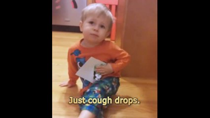 Kid Wants Cough Drops For Christmas