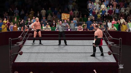 WWE 2K16 ric flair v samoa joe