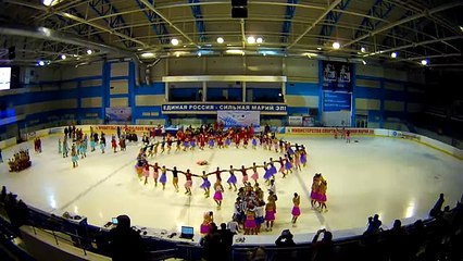 Синхронное фигурное катание чемпионат России 2015. Финал. После награждения