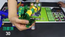 [퐁퐁 pongpong] 터닝메카드 크로키 vs 타나토스 장난감 스탠다드 배틀놀이