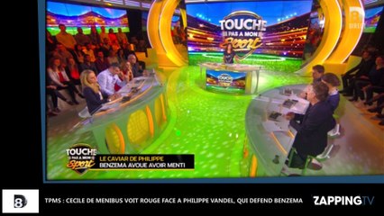TPMS : Philippe Vandel défend Karim Benzema, Cécile de Ménibus voit rouge (vidéo)