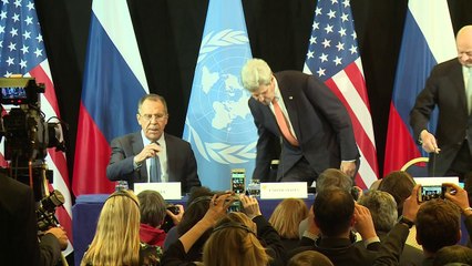 القوى الكبرى تتفق على وقف المعارك في سوريا