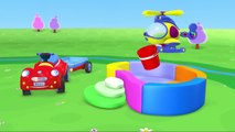 Развивающий 3Д мультик про машинку: Детская Площадка для малышей, мультфильм студии Зим Зу