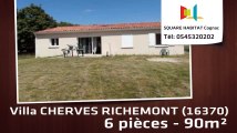 A louer - Maison/villa - CHERVES RICHEMONT (16370) - 6 pièces - 90m²