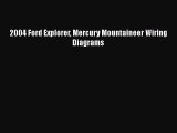 PDF 2004 Ford Explorer Mercury Mountaineer Wiring Diagrams Free Books