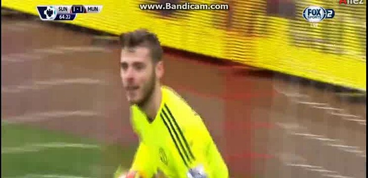 De Gea another Big Save - Sunderland A.F.C - Manchester United F.C - 13.02.2016
