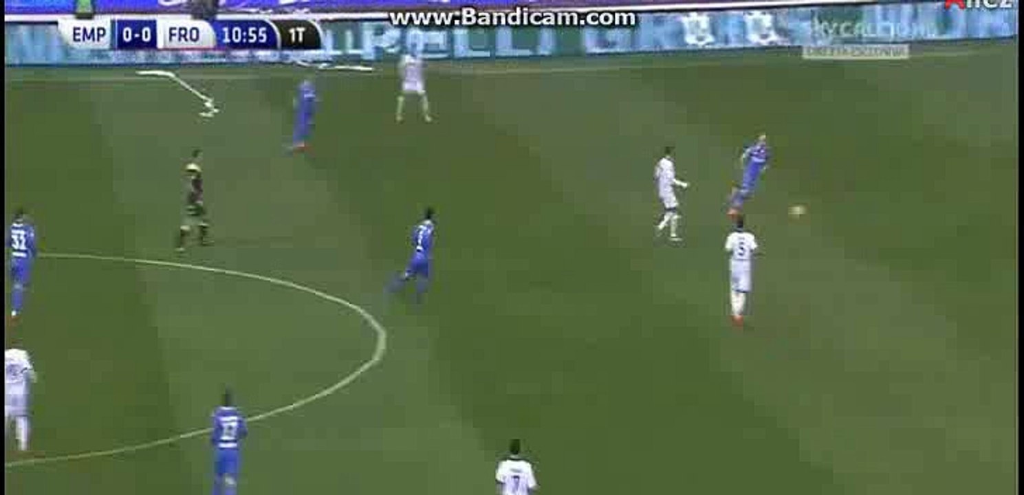 Empoli 1st Big Chance - Empoli vs Frosinone Calcio - Serie A - 13.02.2016