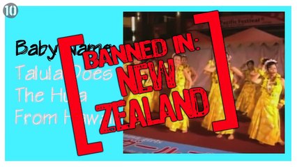 10 Illegal Baby Names