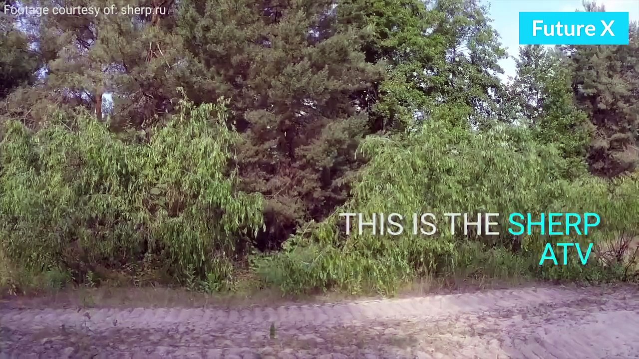 Sherp ATV can go anywhere