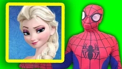 Spiderman & Hulk With Frozen Elsa and Venom! Fun Superhero Movie HD In Real Life