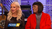 Emission Access Hollywood - Patti LaBelle aide Christina Aguilera dans The Voice