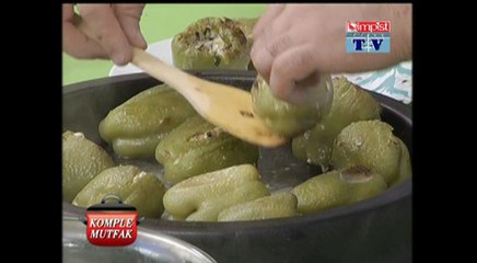 ÇÖKELEKLİ BİBER DOLMASI